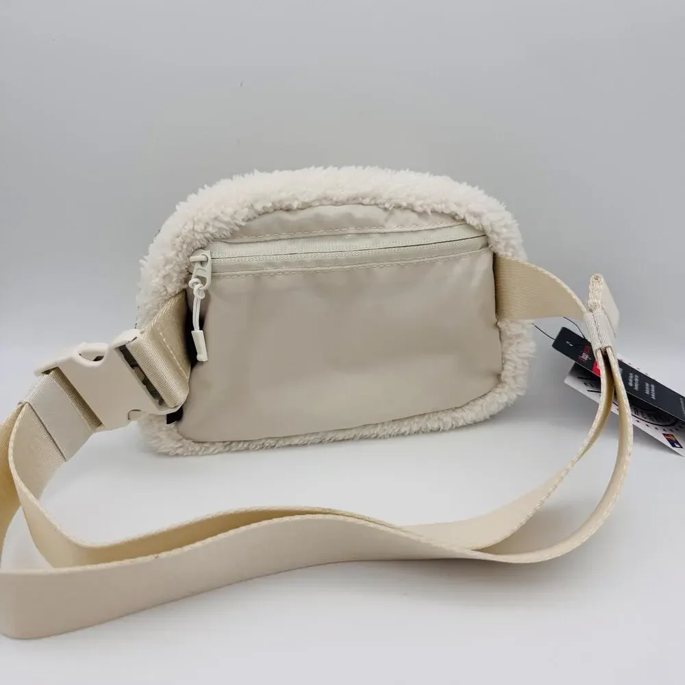 Texas Rangers Sherpa Belt Bag Crossbody MLB Baseball Logo Brands Adjustable NEW